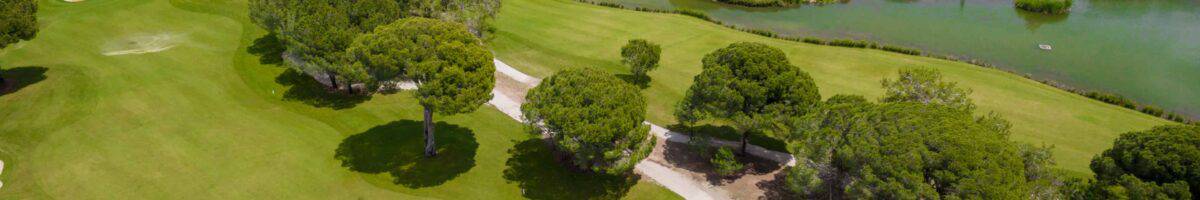 Aerial view of golf resort property for sale – explore our golf course listings and brokerage services.